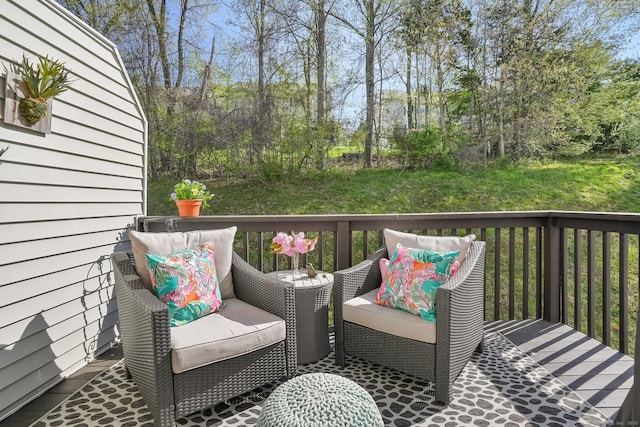 1803 Revere Rd, Danbury, CT 06811 - view of wooden terrace