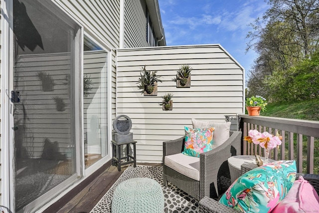 1803 Revere Rd, Danbury, CT 06811 - view of wooden terrace
