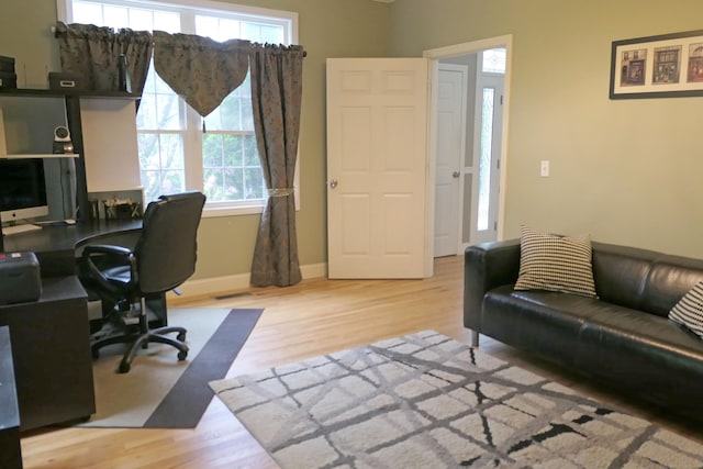 46 Brookfield Rd, Seymour, CT 06483 - office featuring wood finished floors and baseboards