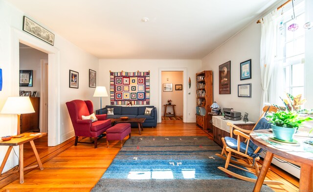 496 Whitney Ave Unit 1C, New Haven, CT 06511 - sitting room with wood finished floors