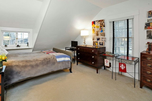 721 Ridgefield Rd, Wilton, CT 06897 - carpeted bedroom with vaulted ceiling
