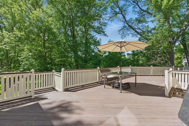 17 Pasture Ln, Glastonbury, CT 06073 - view of wooden terrace