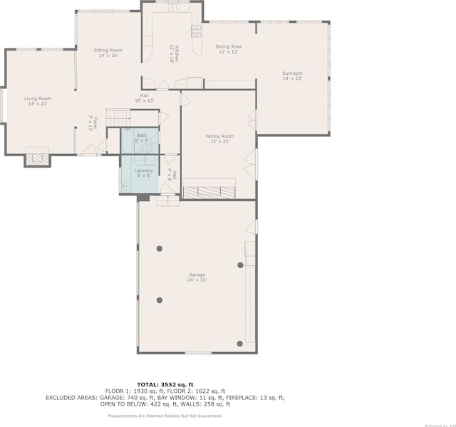 17 Pasture Ln, Glastonbury, CT 06073 - home floor plan
