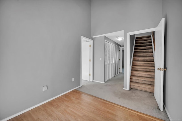 37 Valley Run Dr Unit 37, Cromwell, CT 06416 - unfurnished bedroom with baseboards, carpet floors, and a high ceiling
