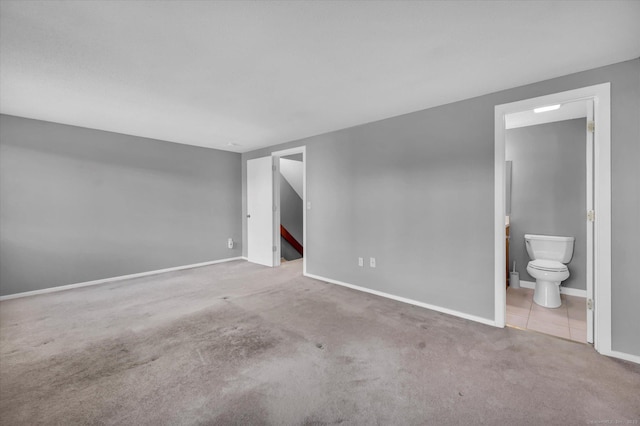 37 Valley Run Dr Unit 37, Cromwell, CT 06416 - unfurnished bedroom with carpet, baseboards, a spacious closet, and connected bathroom