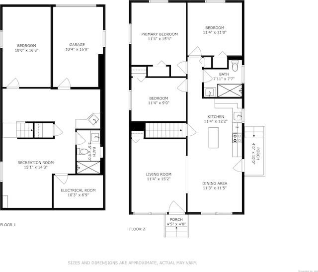 75 Edwards St, Bridgeport, CT 06606 - floor plan / room layout