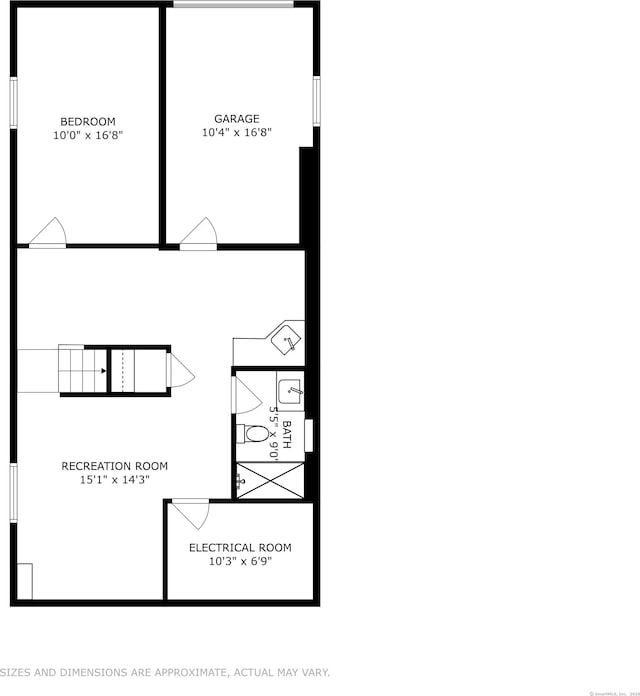 75 Edwards St, Bridgeport, CT 06606 - room layout