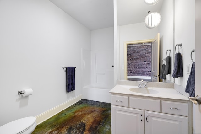 43 Chestnut St Unit 106, New Haven, CT 06511 - full bath with vanity and concrete floors
