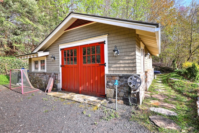 1440 Straits Tpke, Middlebury, CT 06762 - view of outbuilding with an outdoor structure