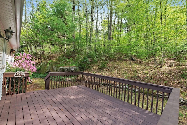 view of deck