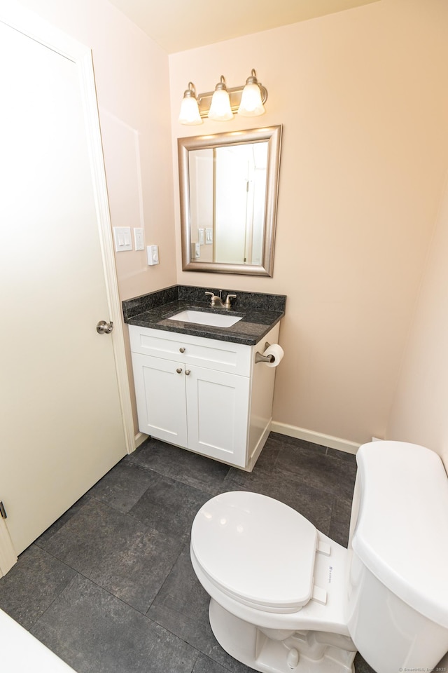 144 Fiesta Hts, Meriden, CT 06451 - half bathroom featuring toilet and vanity