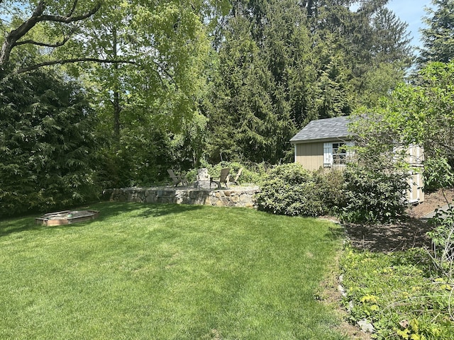 view of yard