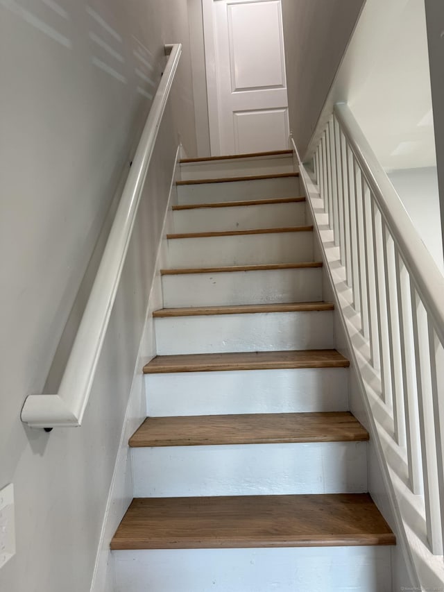 view of staircase