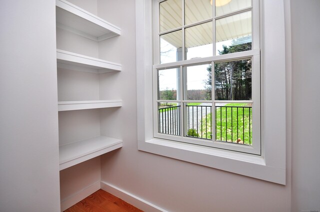 137 Buell Rd, Litchfield, CT 06759 - detailed view of baseboards and wood finished floors