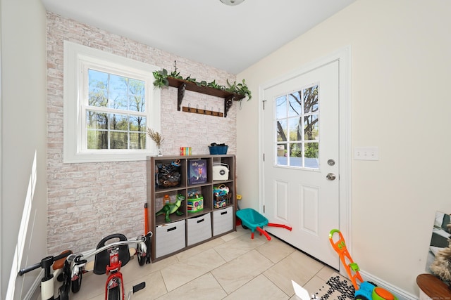 26 Greenwood Dr, Prospect, CT 06712 - doorway featuring light tile patterned floors and a wealth of natural light