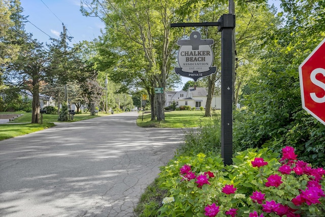 86 Chalker Beach Rd, Old Saybrook, CT 06475 - view of asphalt road