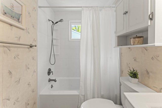 21 Roosevelt Blvd, Enfield, CT 06082 - full bathroom with shower / bath combo and toilet