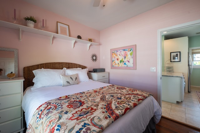 2 Bartholomew Rd, Branford, CT 06405 - bedroom featuring a ceiling fan and wood finished floors