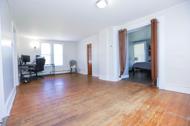 108 New Litchfield St, Torrington, CT 06790 - home office featuring hardwood / wood-style flooring