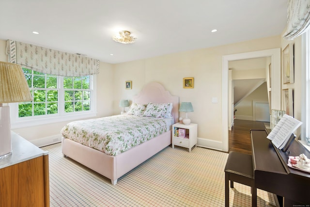 25 Tokeneke Trl, Darien, CT 06820 - bedroom featuring baseboards and recessed lighting