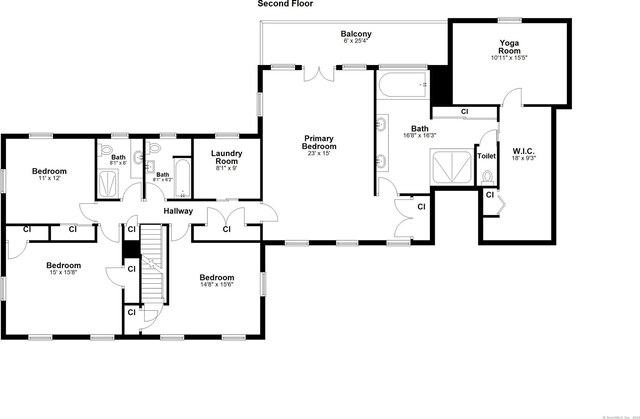 6 Weathervane Hl, Westport, CT 06880 - property floor plan