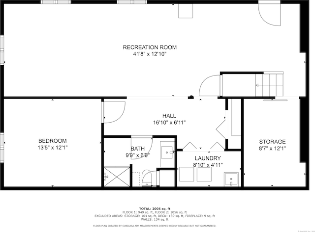 201 Orchard Ave, Newington, CT 06111 - view of floor plan / room layout