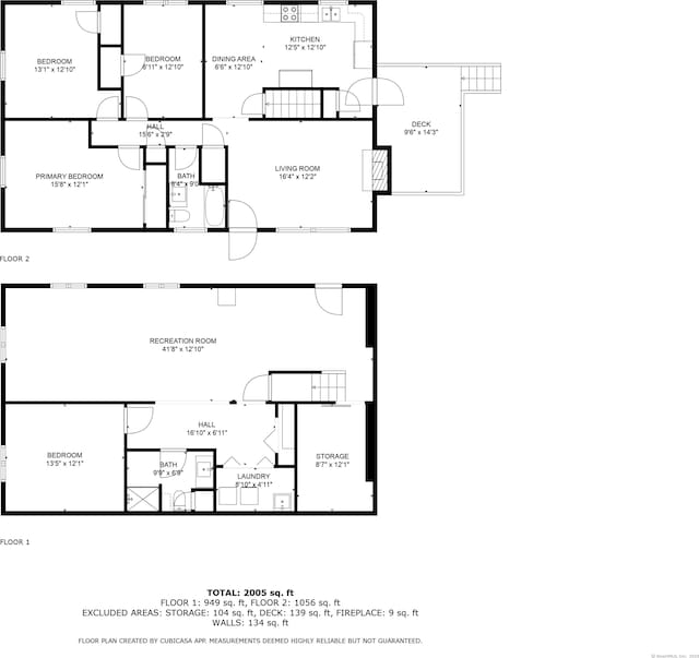 201 Orchard Ave, Newington, CT 06111 - view of floor plan / room layout