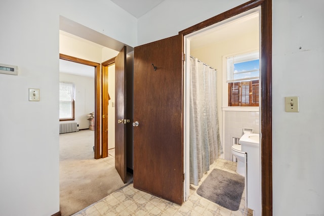 19 Terhune Ave, Branford, CT 06405 - corridor with radiator heating unit