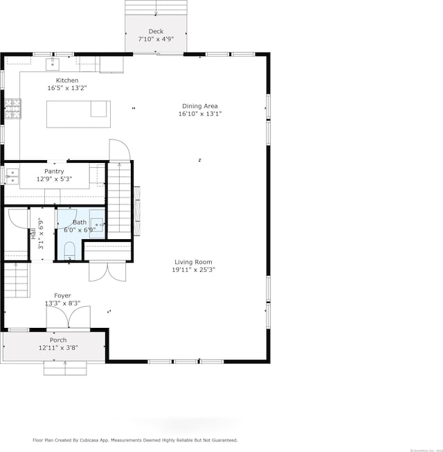 13 Dunbar Rd, Milford, CT 06460 - floor plan