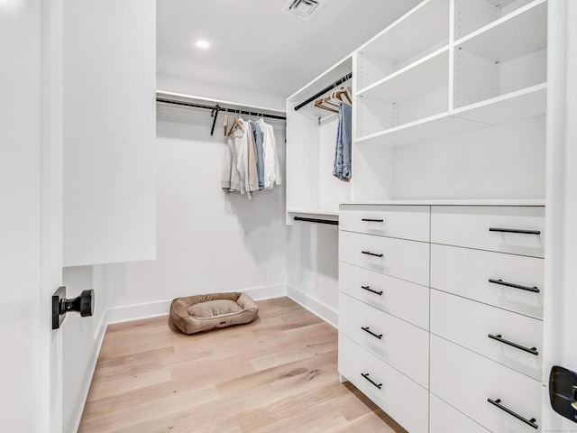 13 Dunbar Rd, Milford, CT 06460 - spacious closet featuring light wood-style flooring and visible vents