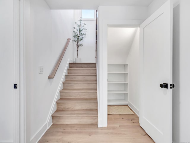 13 Dunbar Rd, Milford, CT 06460 - staircase featuring wood finished floors