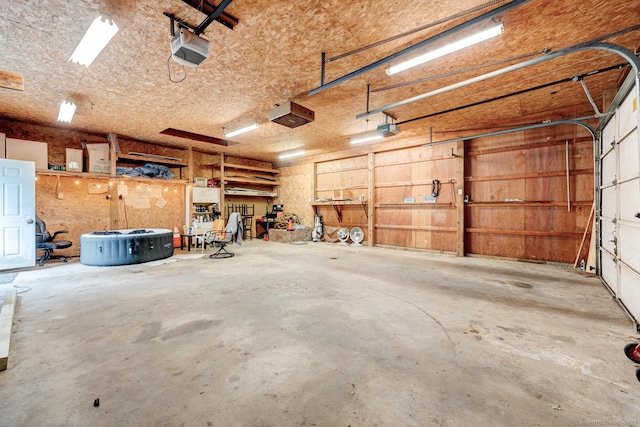 140 College Ave, Torrington, CT 06790 - garage featuring a garage door opener