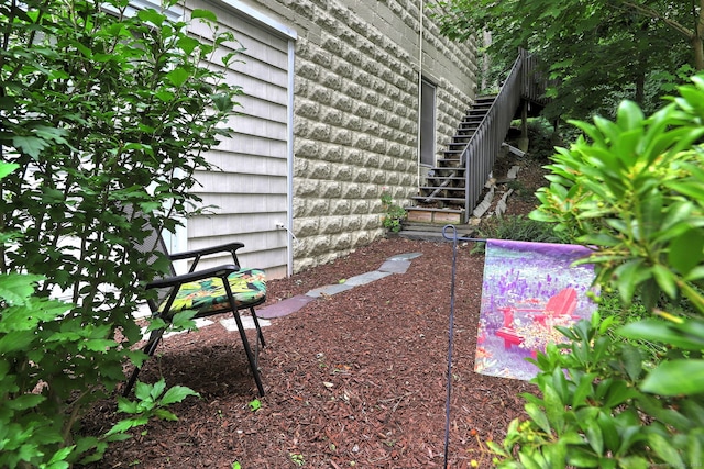 24 Wall St, Shelton, CT 06484 - view of yard with stairway