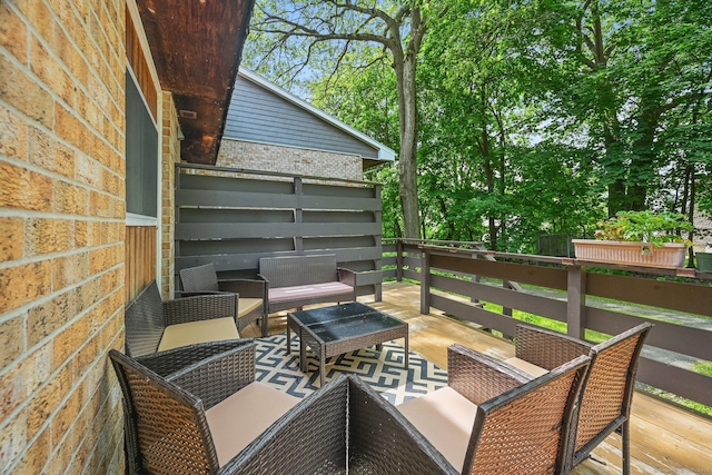 333 Vincellette St Unit 25, Bridgeport, CT 06606 - deck featuring outdoor lounge area