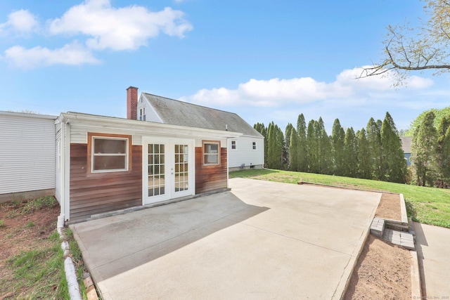 327 Abbe Rd, Enfield, CT 06082 - view of patio with french doors