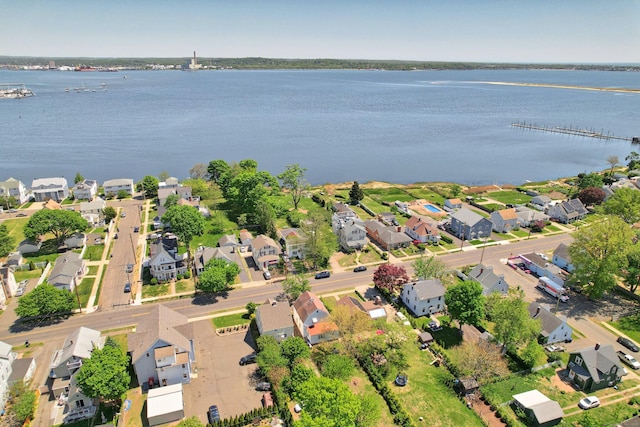 224 1st Ave, West Haven, CT 06516 - aerial overview of property's location featuring nearby suburban area and a large body of water