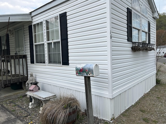 view of property exterior
