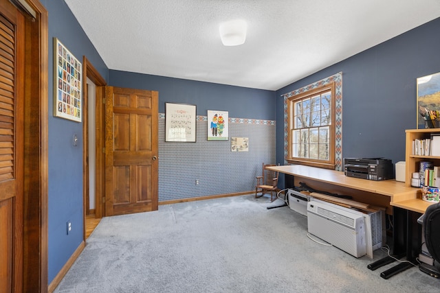 7 Partridge Ln, Burlington, CT 06013 - carpeted office featuring baseboards and a textured ceiling