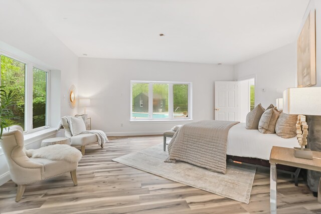 28 Drewbarrie Ln, Easton, CT 06612 - bedroom featuring light wood-style floors and baseboards