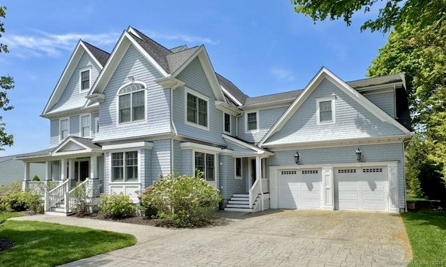 27 Dock Rd, Milford, CT 06460 - shingle-style home with a garage and decorative driveway