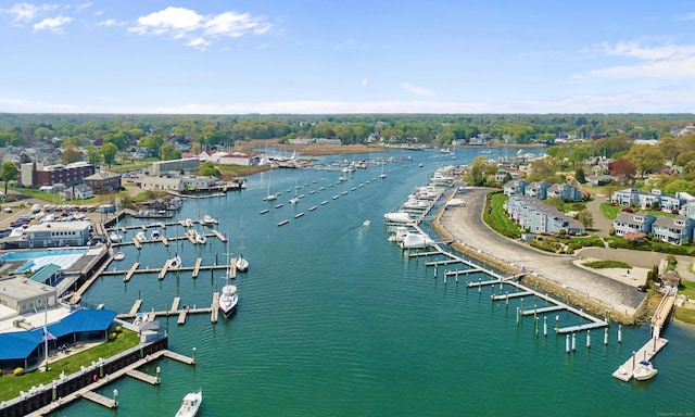 27 Dock Rd, Milford, CT 06460 - bird's eye view with a water view