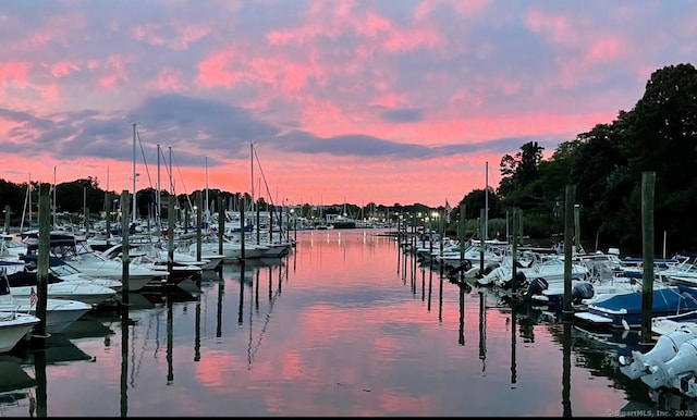 27 Dock Rd, Milford, CT 06460 - water view featuring a dock