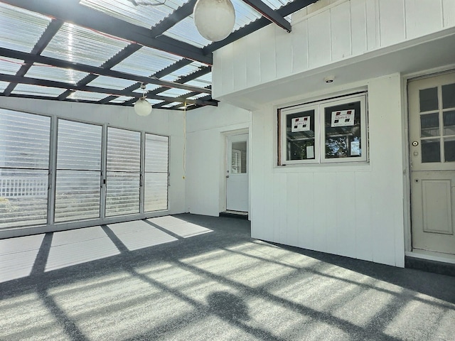 141 Arcadia Ave, Bridgeport, CT 06604 - view of unfurnished sunroom