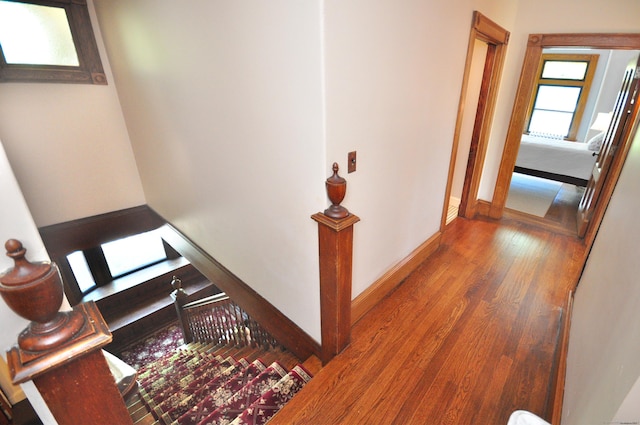 1123 Windsor Ave, Windsor, CT 06095 - hall with wood finished floors and baseboards