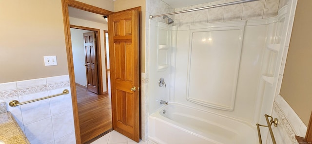 116 Aimes Dr, West Haven, CT 06516 - bathroom featuring tile patterned floors and shower / bathing tub combination