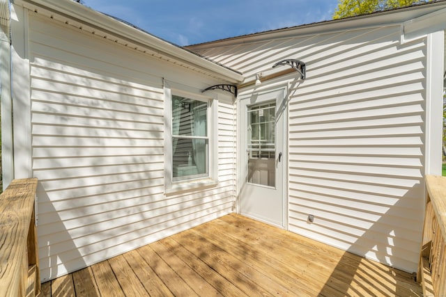 23 Strosberg Rd, Waterford, CT 06385 - view of wooden deck