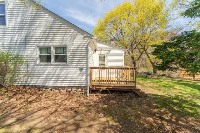 23 Strosberg Rd, Waterford, CT 06385 - exterior space with fence and a yard