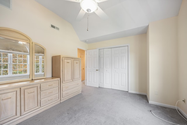 85 Chippenwood Ln, Bristol, CT 06010 - unfurnished bedroom featuring baseboards, visible vents, light carpet, and a closet