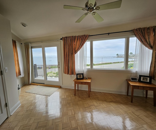 919 Pequot Ave, New London, CT 06320 - unfurnished sunroom featuring plenty of natural light and lofted ceiling