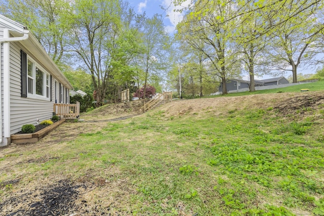 view of yard